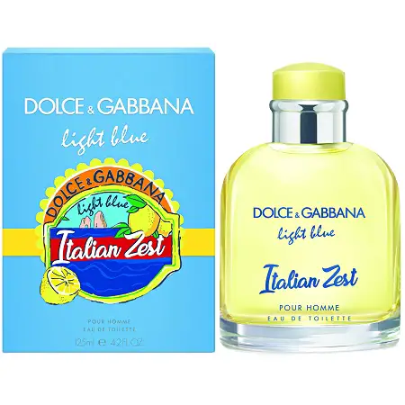 dolce and gabbana light blue lemon zest