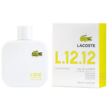 lacoste l12 white
