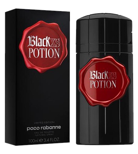 Black XS Potion Cologne for Men by Paco Rabanne 2014 | PerfumeMaster.com