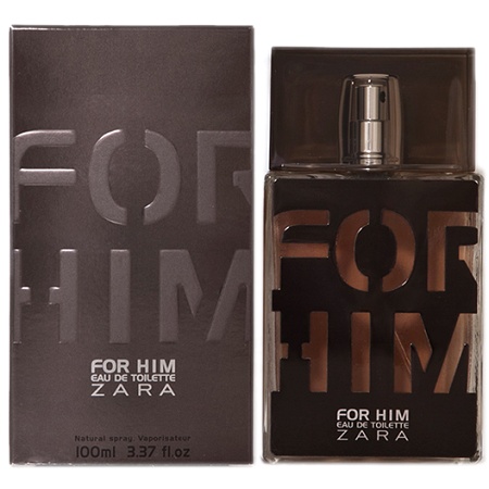 zara black perfume for him price