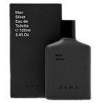 Man Silver cologne for Men by Zara