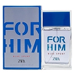 For Him Blue Sport cologne for Men  by  Zara