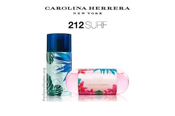 Carolina Herrera 212 Surf Perfume Collection
