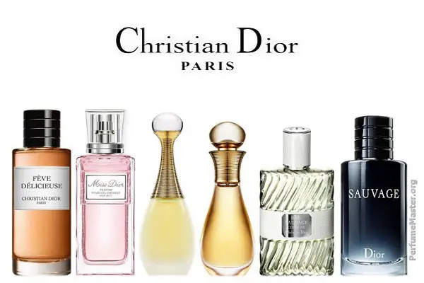 dior perfume range