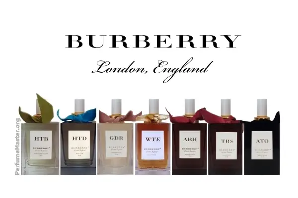 Burberry Bespoke Perfume Collection
