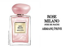 Rose Milano Soie de Nacre Armani Prive New Fragrance