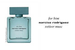 For Him Vetiver Musc Narciso Rodriguez New Fragrance