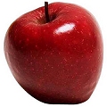 red apple