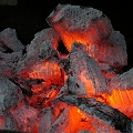 glowing ember