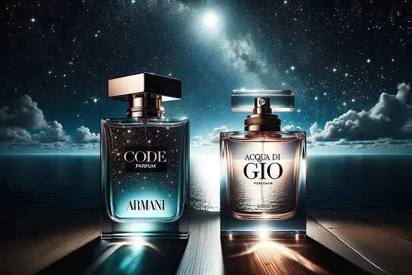 Comparison of Armani Code Parfum and Acqua Di Gio