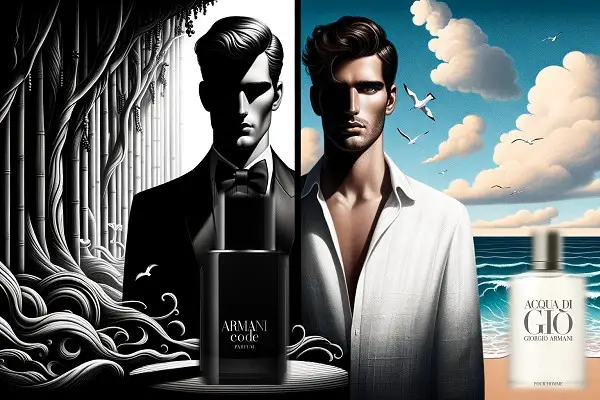 Comparison of Armani Code Parfum and Acqua Di Gio