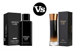 Armani Code Parfum vs Profumo
